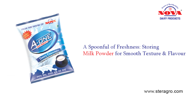 milk powder sachets