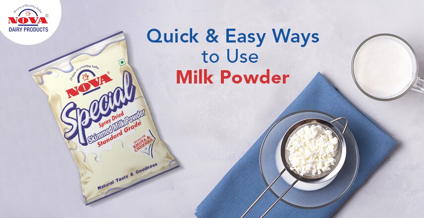 Easy Ways to Use Nova Milk Powder