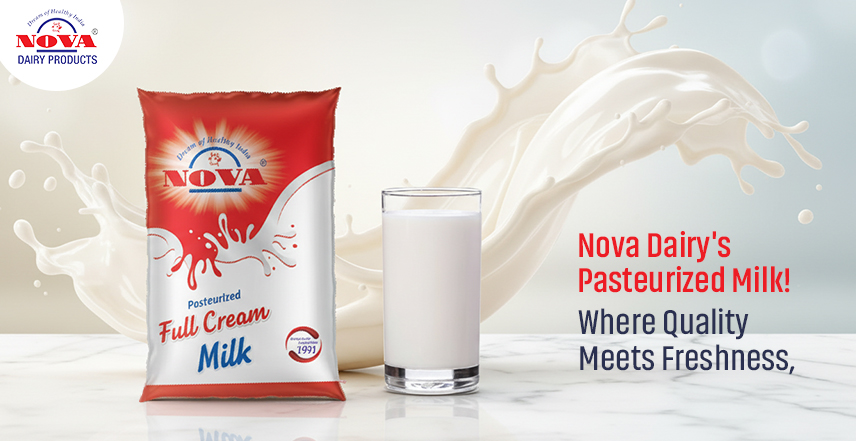 Fresh Nova Dairy's Pasteurised Milk