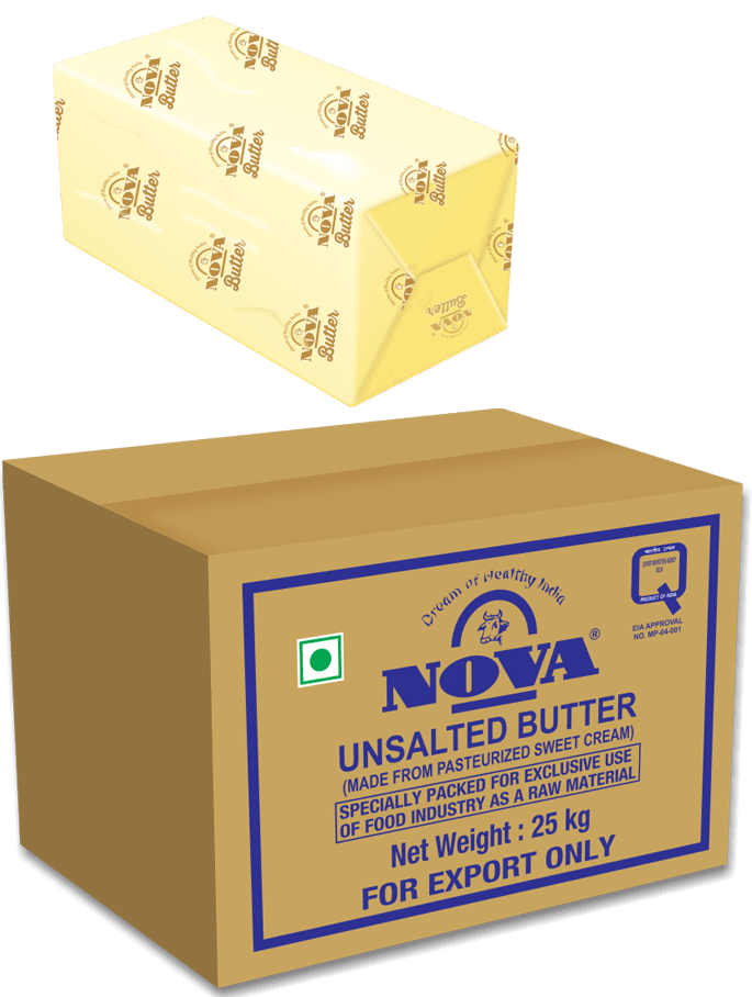 nova unsalted butter