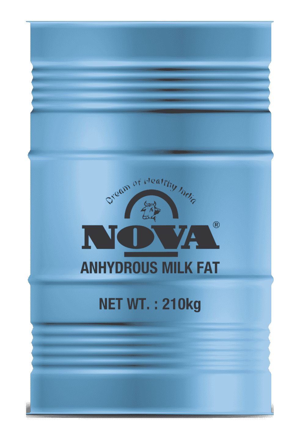 nova anhydrous milk fat 210 kg